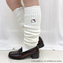 画像をギャラリービューアに読み込む, 【公式オンラインストア限定】　E.Gスミス　サンリオキャラクターズコラボルーズソックス　ハローキティ刺繍　60cm丈　E.G.SMITH　EGL560005
